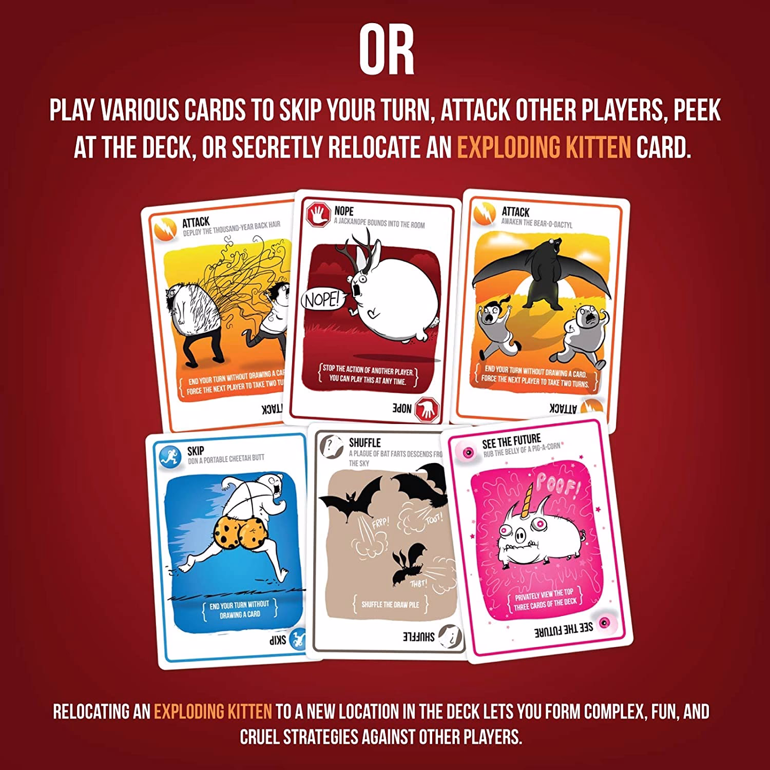 Exploding Kittens Card Game
