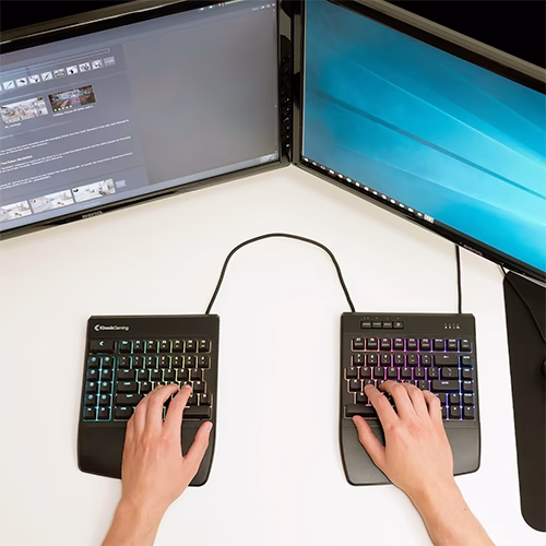 RGB Split Mechanical Keyboard