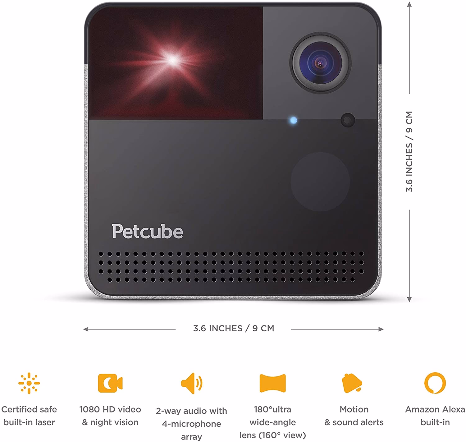 Wi-Fi Pet Camera with Laser
