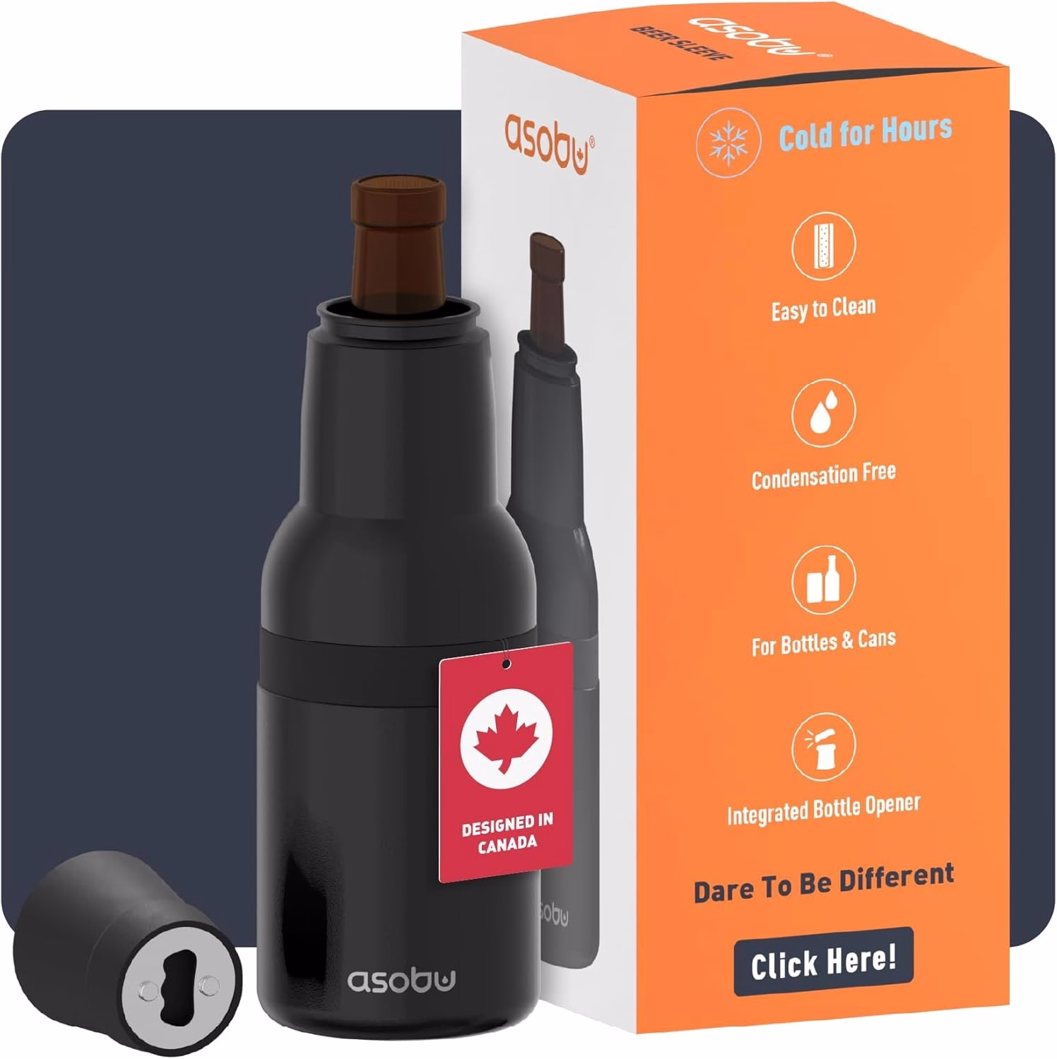 Vacuum Insulated Beer Bottle